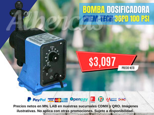 BOMBA DOSIFICADORA CHEM TECH 3GPD 100 PSI